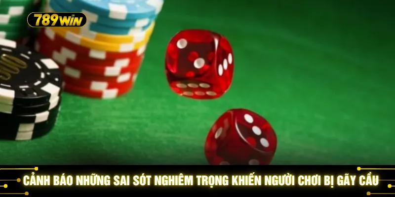 Cảnh báo những sai sót nghiêm trọng khiến người chơi bị gãy cầu